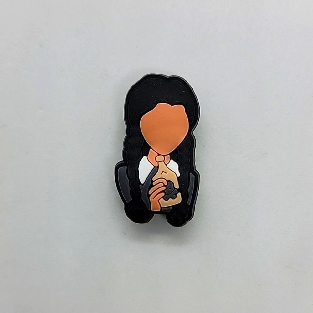 🎈5/$10🎈 PATCHES..CROC CHARMS.. Wednesday Adams..